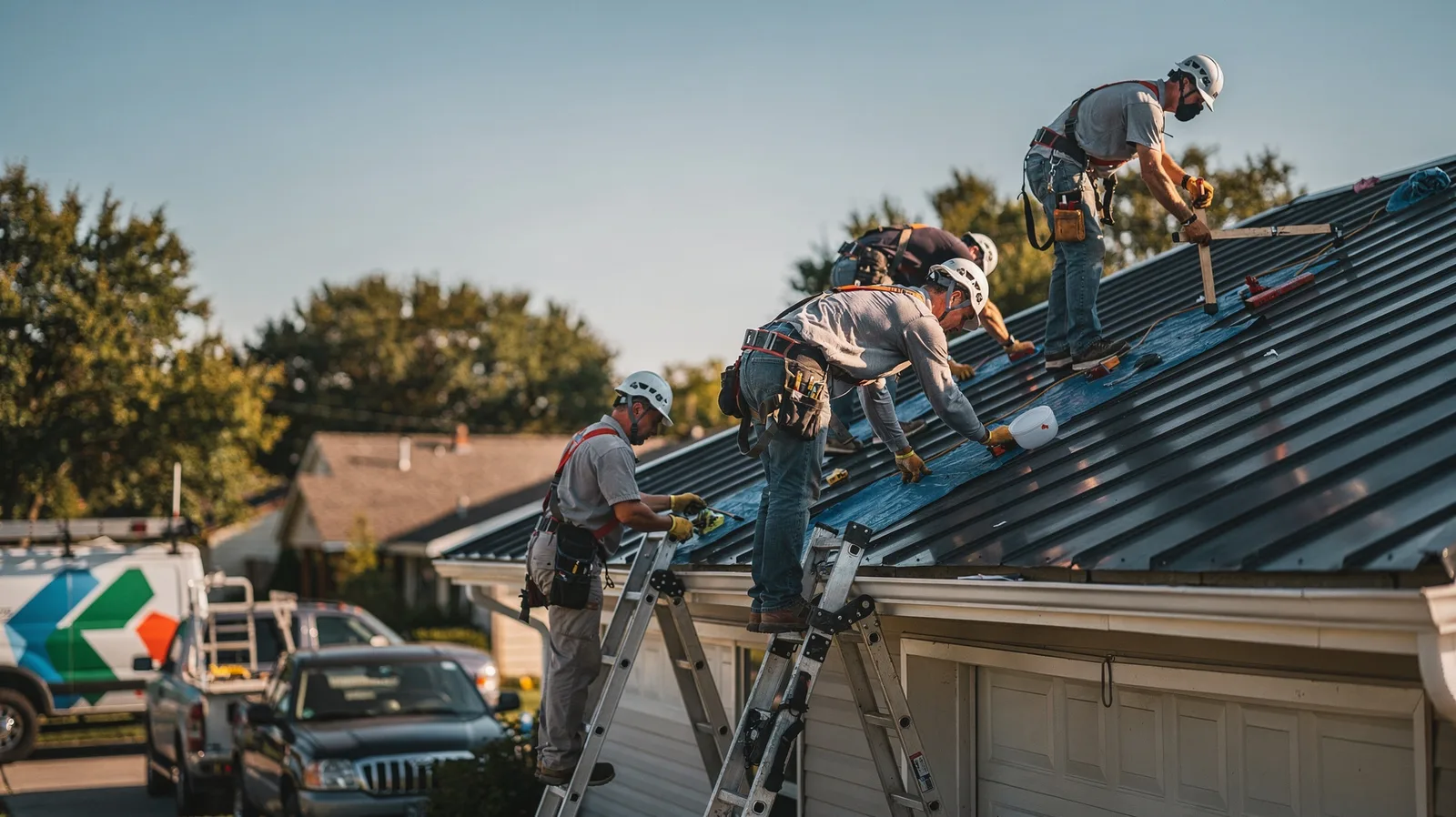 Metal Roof Installation in Sherrard, IL near me